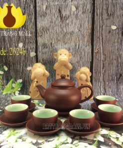 Bộ trà Gốm Tử Sa, dáng Chuông S2