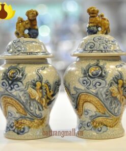 Chóe cúng, Rồng nổi, men rạn