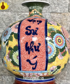 Bình hút Lộc Lý Ngư Như Ý 35cm